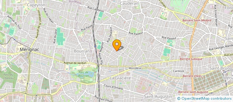 localisation de l'entreprise MONSIEUR MICHAEL HAAHEIM  BORDEAUX