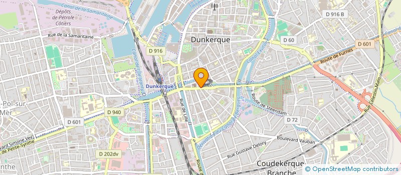 localisation de l'entreprise MONSIEUR MICHAEL HAGNERE à DUNKERQUE