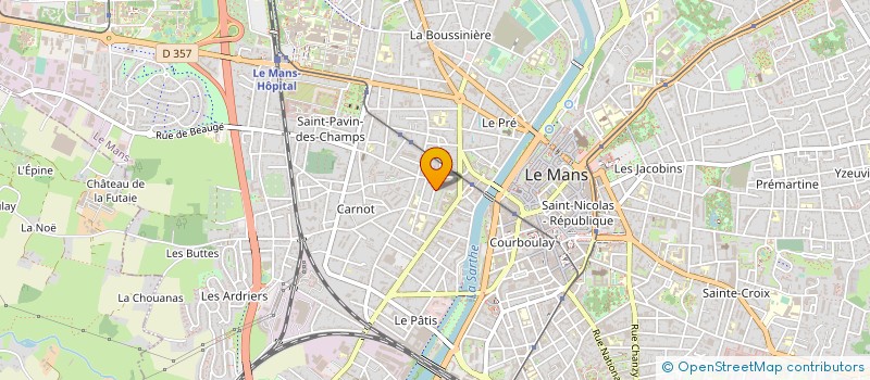 localisation de l'entreprise MONSIEUR MICHAEL HANDT  LE MANS