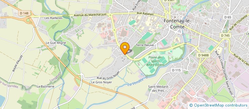 localisation de l'entreprise MONSIEUR MICHAEL HANIAN à FONTENAY-LE-COMTE