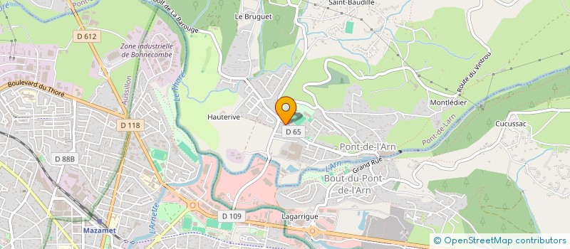 localisation de l'entreprise MONSIEUR MICHAEL HANQUIER  PONT-DE-LARN