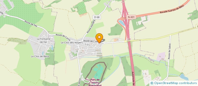 localisation de l'entreprise MONSIEUR MICHAEL HARMENT  FEY