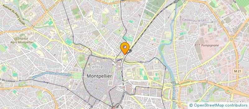 localisation de l'entreprise MONSIEUR MICHAEL HARVEY  MONTPELLIER