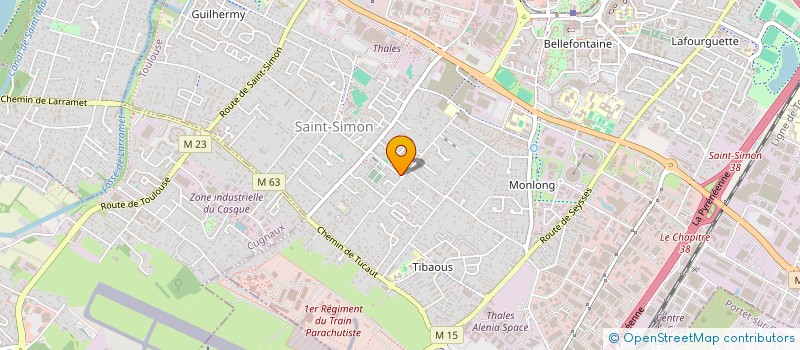 localisation de l'entreprise MONSIEUR MICHAEL HENRY à TOULOUSE