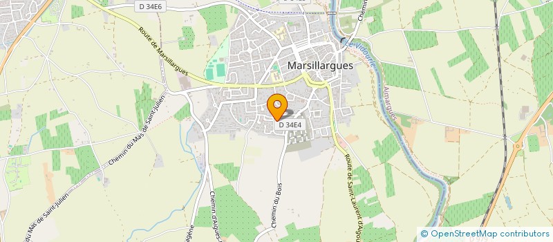 localisation de l'entreprise MONSIEUR MICHAEL HERMET  MARSILLARGUES