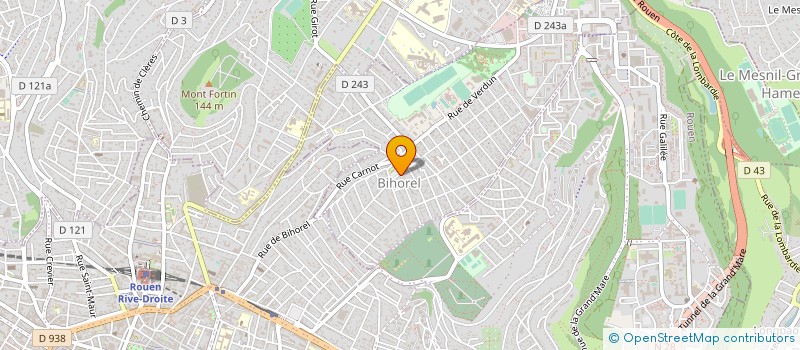 localisation de l'entreprise MONSIEUR MICHAEL HEUDE  BIHOREL