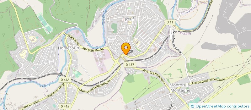 localisation de l'entreprise MONSIEUR MICHAEL HOEN  JUF