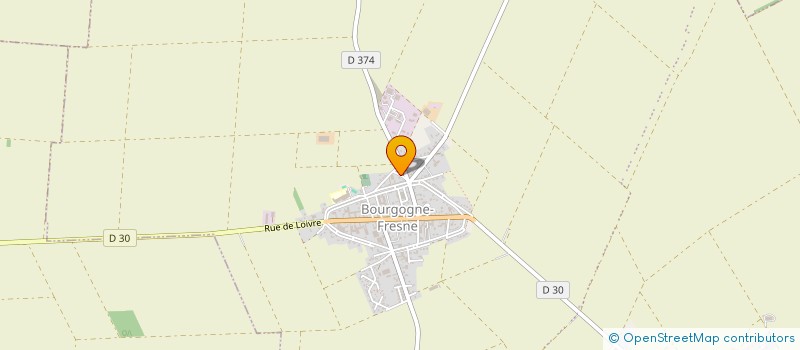 localisation de l'entreprise MONSIEUR MICHAEL HOUANT  BOURGOGNE-FRESNE