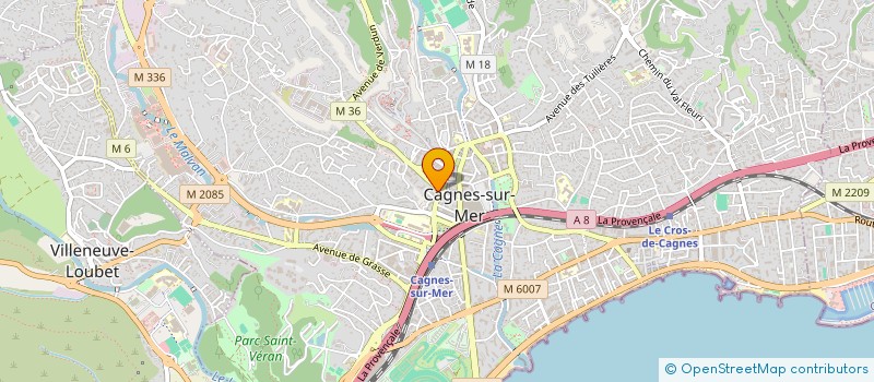 localisation de l'entreprise MONSIEUR MICHAEL ILIC à CAGNES-SUR-MER