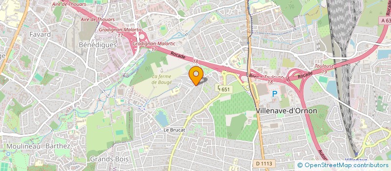 localisation de l'entreprise MONSIEUR MICHAEL ILLOUZ  VILLENAVE-D'ORNON