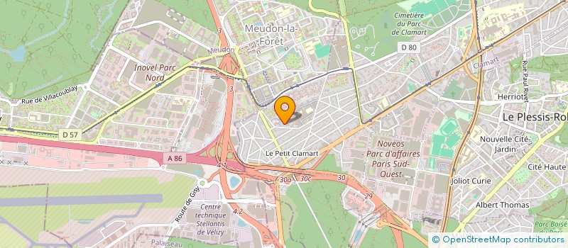 localisation de l'entreprise MONSIEUR MICHAEL ISHAK à CLAMART