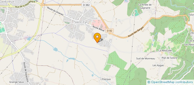 localisation de l'entreprise MONSIEUR MICHAEL ISSERTIAL  SAINT-CYR