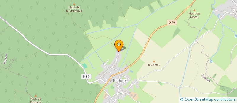 localisation de l'entreprise MONSIEUR MICHAEL JACQUES  PADOUX