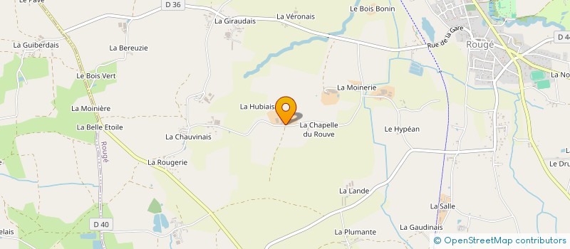 localisation de l'entreprise MONSIEUR MICHAEL JACQUES  RUFFIGNE