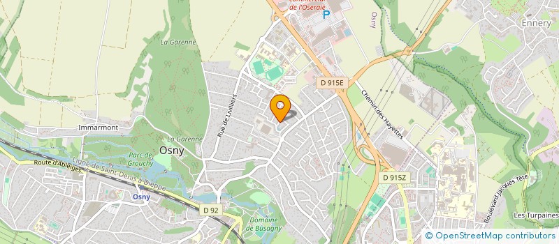 localisation de l'entreprise MONSIEUR MICHAEL JAMET  OSNY