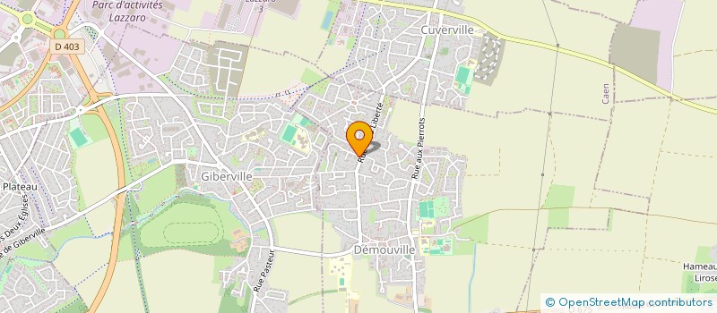 localisation de l'entreprise MONSIEUR MICHAEL-JEAN-GEORGES DUTREUIL  CUVERVILLE