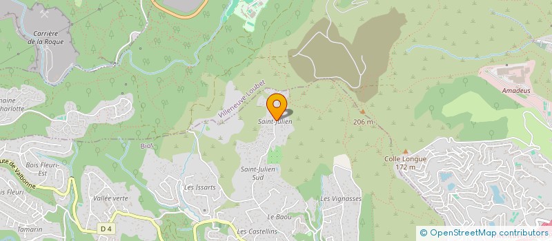 localisation de l'entreprise MONSIEUR MICHAEL JENNINGS  BIOT