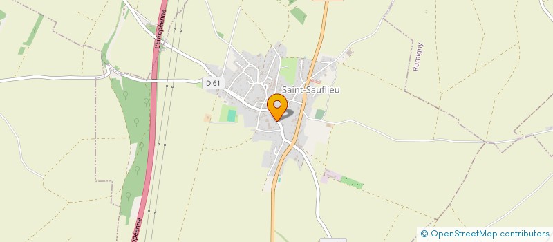 localisation de l'entreprise MONSIEUR MICHAEL JORON  SAINT-SAUFLIEU