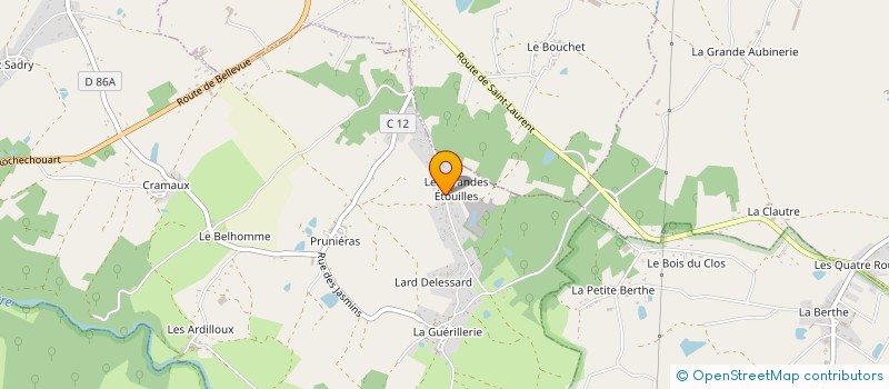 localisation de l'entreprise MONSIEUR MICHAEL JOSSE à CHAILLAC-SUR-VIENNE