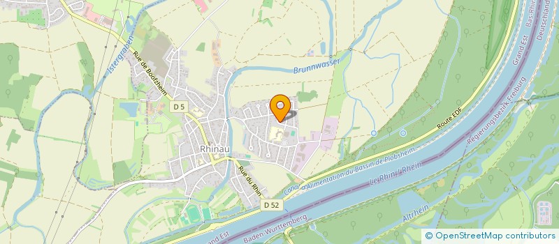 localisation de l'entreprise MONSIEUR MICHAEL JOST  RHINAU