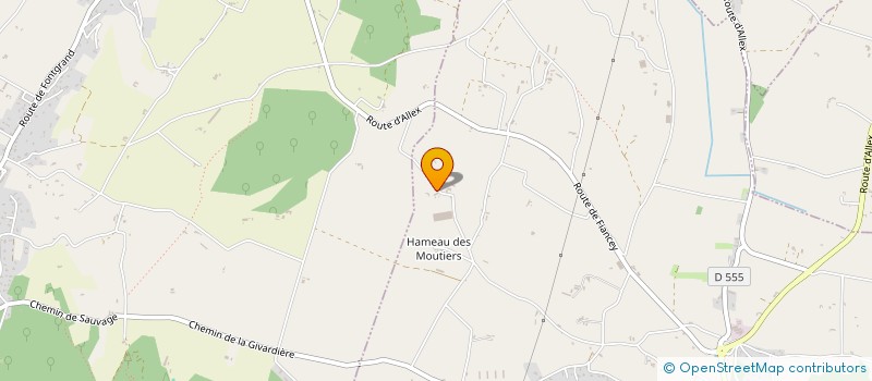 localisation de l'entreprise MONSIEUR MICHAEL JOUVE  ALLEX