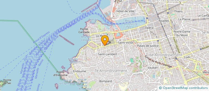 localisation de l'entreprise MONSIEUR MICHAEL KAROUBI à MARSEILLE