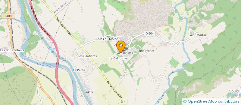 localisation de l'entreprise MONSIEUR MICHAEL KEISERMANN  SALIGNAC