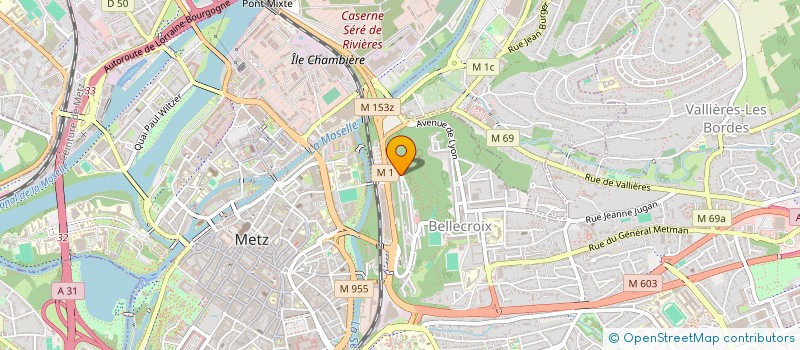 localisation de l'entreprise MONSIEUR MICHAEL KELLER  METZ