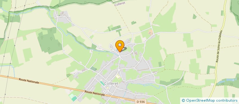 localisation de l'entreprise MONSIEUR MICHAEL KERMABON  COLLERET