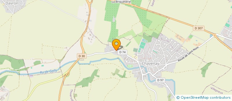 localisation de l'entreprise MONSIEUR MICHAEL KERVEILLANT  CHAVENAY