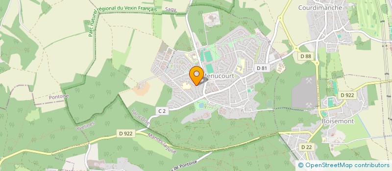 localisation de l'entreprise MONSIEUR MICHAEL KHAYRO  MENUCOURT