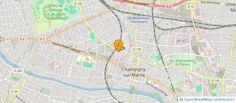 localisation de l'entreprise MONSIEUR MICHAEL KHELA à CHAMPIGNY-SUR-MARNE