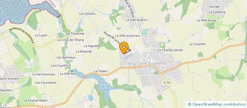 localisation de l'entreprise MONSIEUR MICHAEL KILLIAN  SAINT-COULOMB