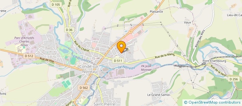 localisation de l'entreprise MONSIEUR MICHAEL KLEIN  CONDE-EN-NORMANDIE