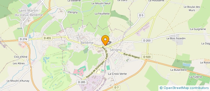 localisation de l'entreprise MONSIEUR MICHAEL KOSKAS à BELLEME