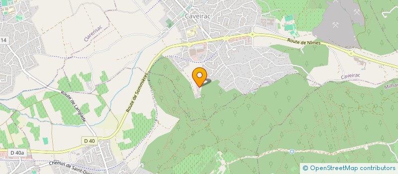 localisation de l'entreprise MONSIEUR MICHAEL KOSMALA  CAVEIRAC