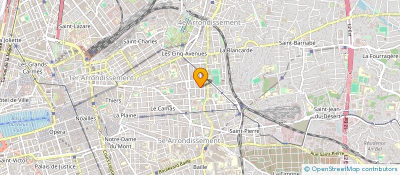localisation de l'entreprise MONSIEUR MICHAEL LABBANI à MARSEILLE