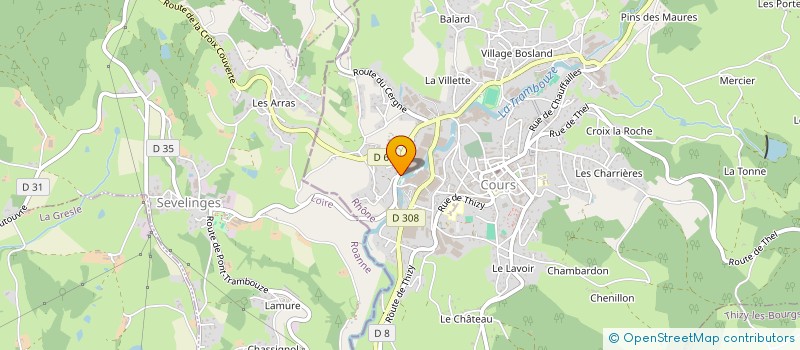 localisation de l'entreprise MONSIEUR MICHAEL LABRANCHE à COURS