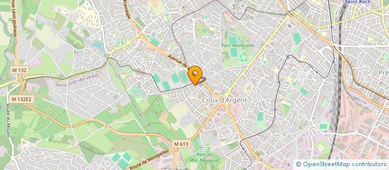 localisation de l'entreprise MONSIEUR MICHAEL LACAMBRA à MONTPELLIER