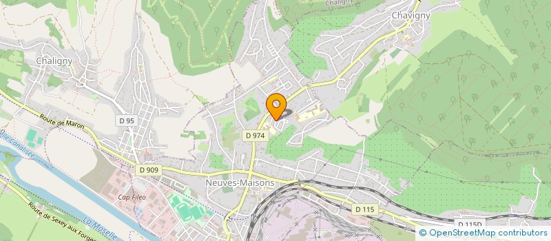 localisation de l'entreprise MONSIEUR MICHAEL LACAN  NEUVES-MAISONS