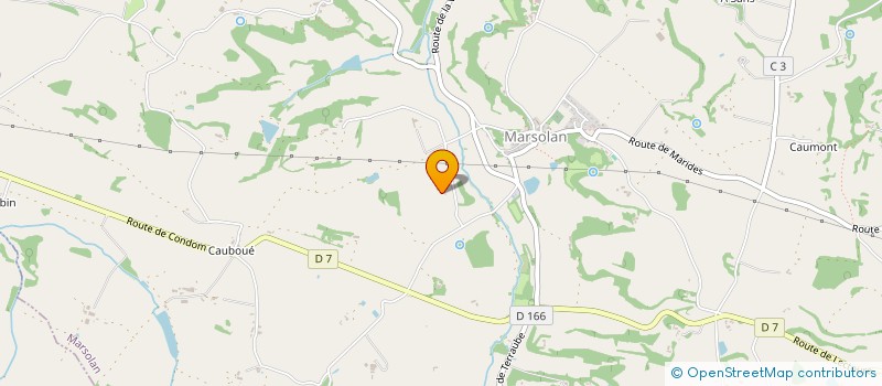 localisation de l'entreprise MONSIEUR MICHAEL LAFFARGUE  TERRAUBE