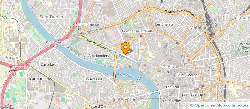 localisation de l'entreprise MONSIEUR MICHAEL LAFFONT à TOULOUSE