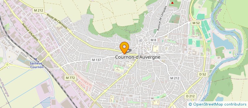 localisation de l'entreprise MONSIEUR MICHAEL LAGE  COURNON-D'AUVERGNE