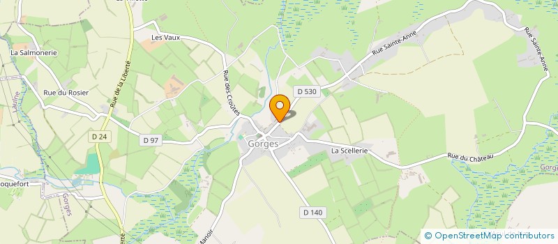 localisation de l'entreprise MONSIEUR MICHAEL LAISNEY  SAINT-GERMAIN-SUR-SEVES