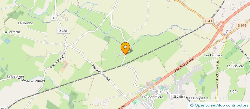 localisation de l'entreprise MONSIEUR MICHAEL LALLOUZ  PRECEY