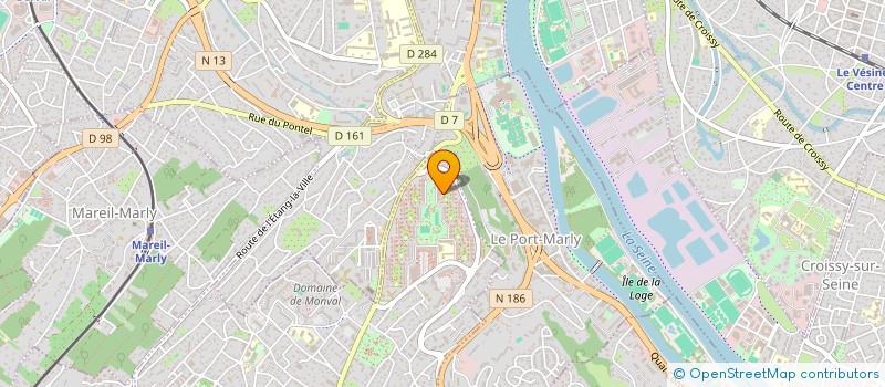 localisation de l'entreprise MONSIEUR MICHAEL LAMORE  MARLY-LE-ROI