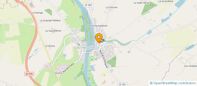 localisation de l'entreprise MONSIEUR MICHAEL LAMOTTE à CANTENAY-EPINARD