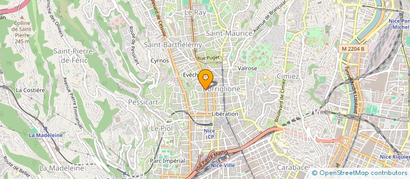 localisation de l'entreprise MONSIEUR MICHAEL LANCAY à NICE
