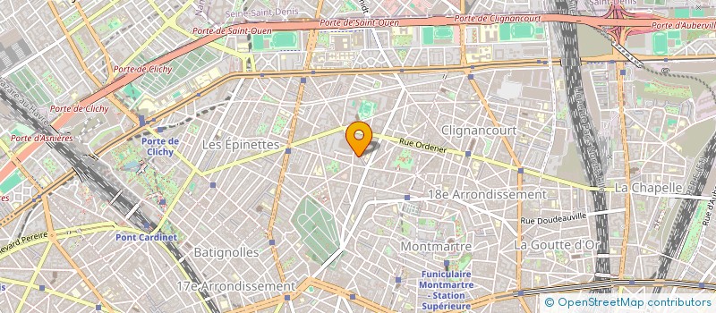 localisation de l'entreprise MONSIEUR MICHAEL LANDI  PARIS