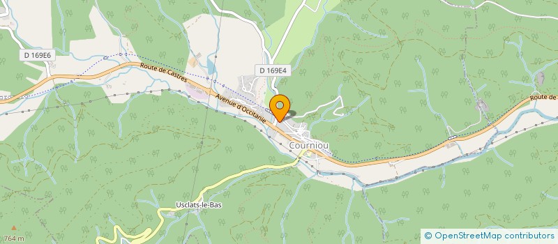 localisation de l'entreprise MONSIEUR MICHAEL LANET  COURNIOU